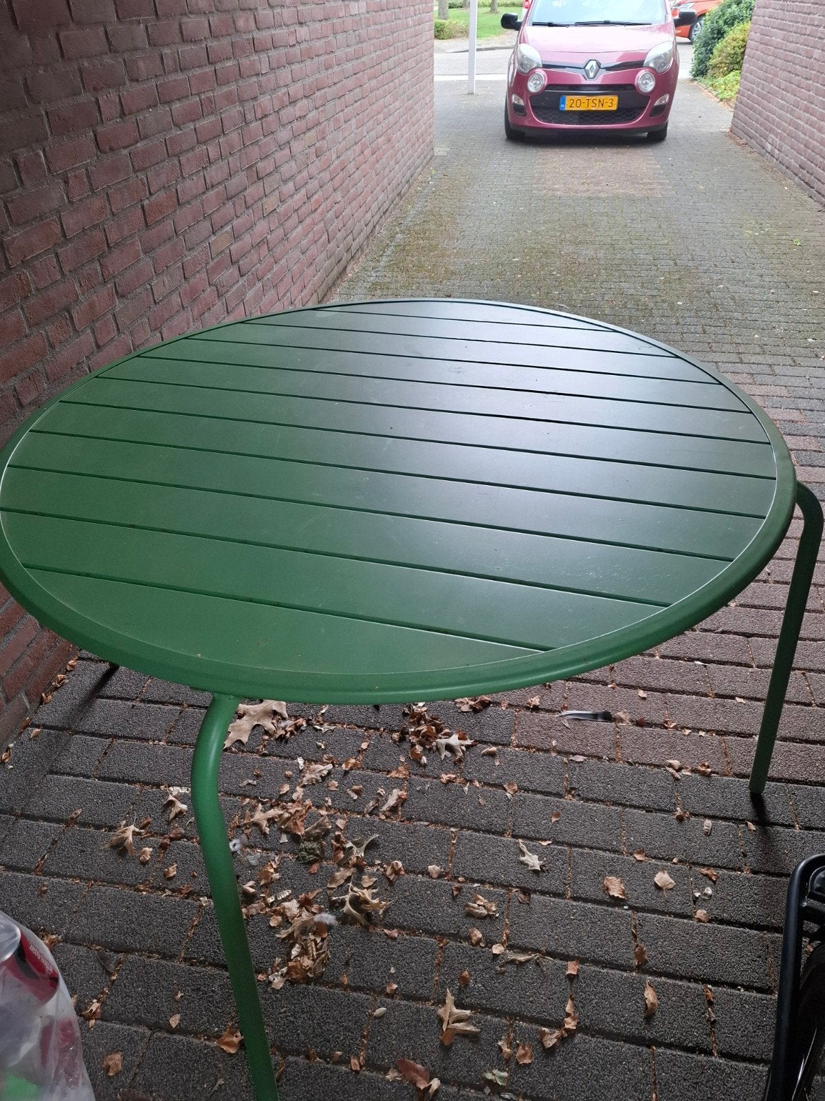 tuintafel 4 tuinstoelen tuin set, Tuin en Terras, Ophalen of Verzenden, Gebruikt, Metaal