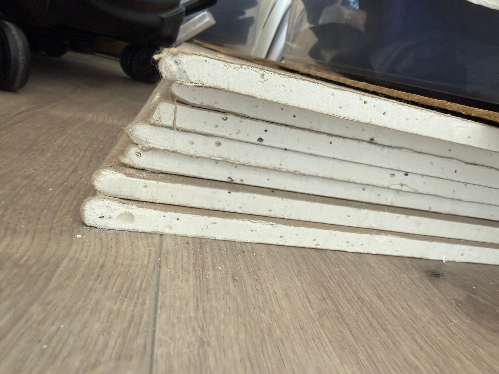 7 stucplaten, Doe-het-zelf en Verbouw, Platen en Panelen, Ophalen, Zo goed als nieuw, Overige materialen, Minder dan 20 mm