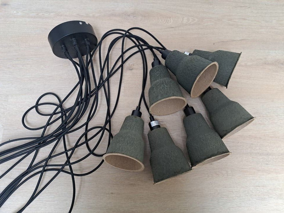 Lamp Zuiver Pulp Shades, Huis en Inrichting, Lampen | Hanglampen, Nieuw, Minder dan 50 cm, Ophalen of Verzenden