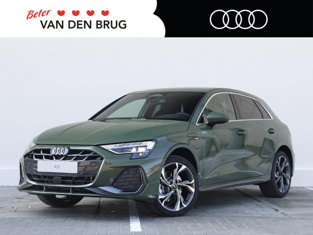 Audi A3 Sportback S edition 40 TFSI e 204 PK | 18" Lichtmeta, Auto's, 1498 cc, 150 min, Leder en Stof, 26 kWh