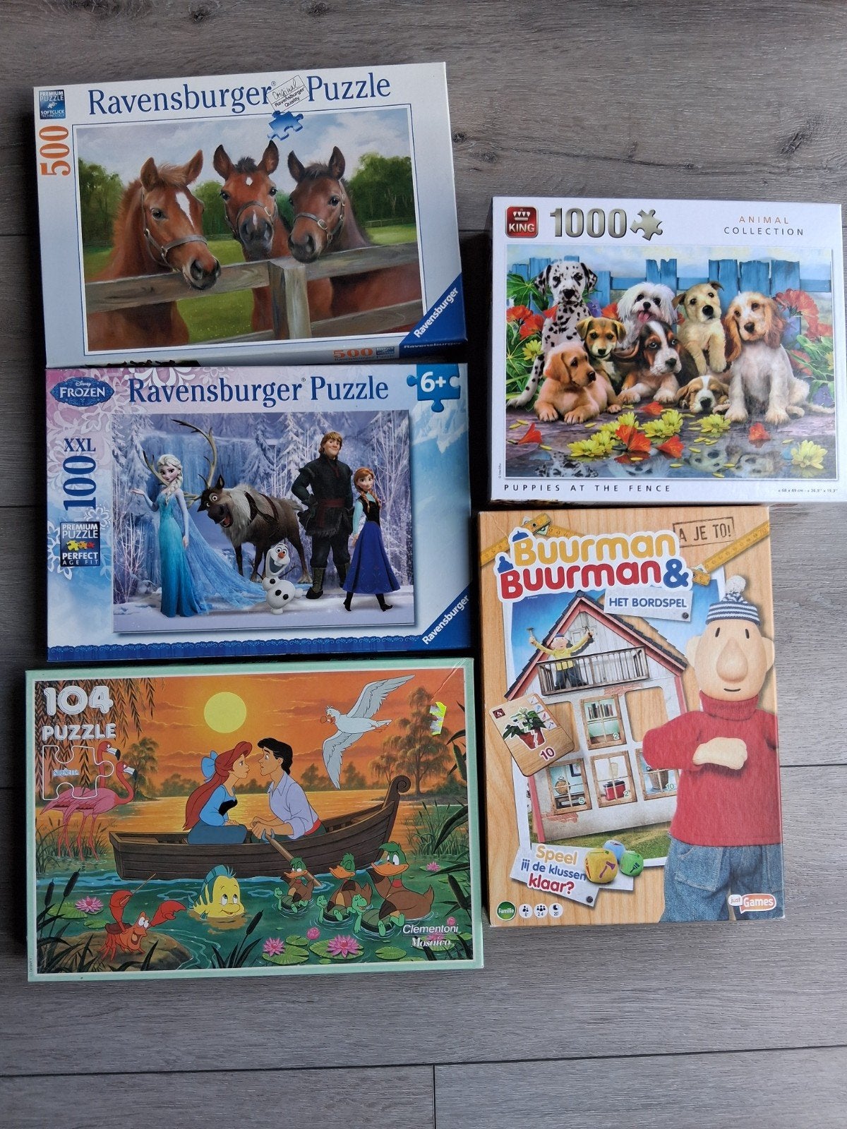 puzzels en spel, Ophalen, Meer dan 50 stukjes