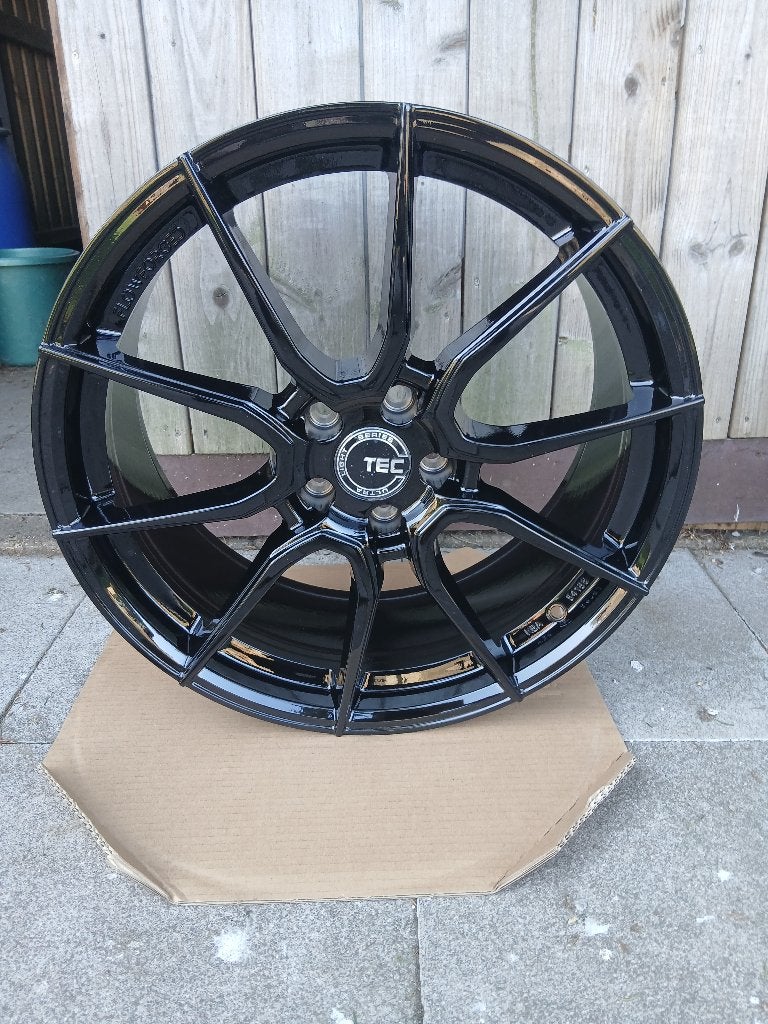 2x nieuw tec gt race-i velgen 19 inch 5x108, Velg(en), Nieuw, 235 mm, Zomerbanden