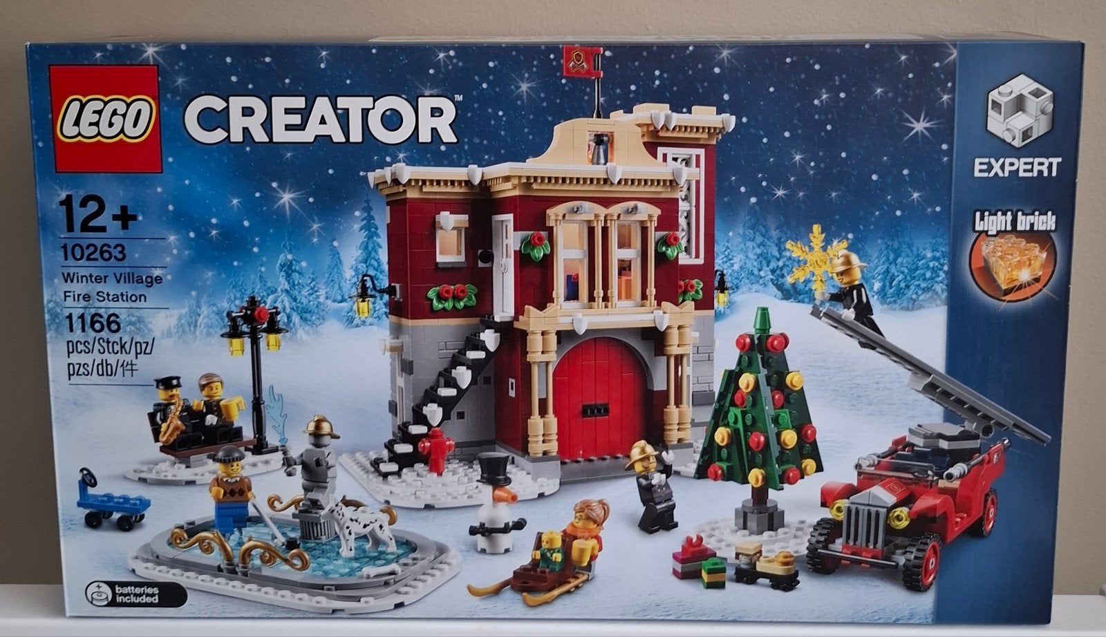 Lego 10263 WINTER VILLAGE FIRE STATION, NIEUW, Ophalen of Verzenden, Nieuw