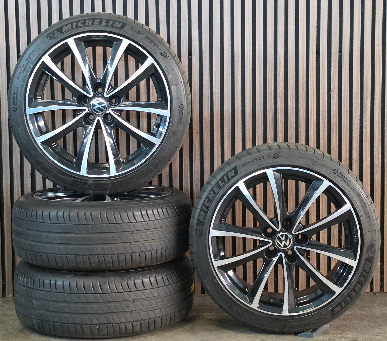 Nette 17" TAM Polo velgen+Michelin Banden 5x100 ibiza, Auto-onderdelen, Banden en Velgen, Tam, Gebruikt, Banden en Velgen, 17 inch