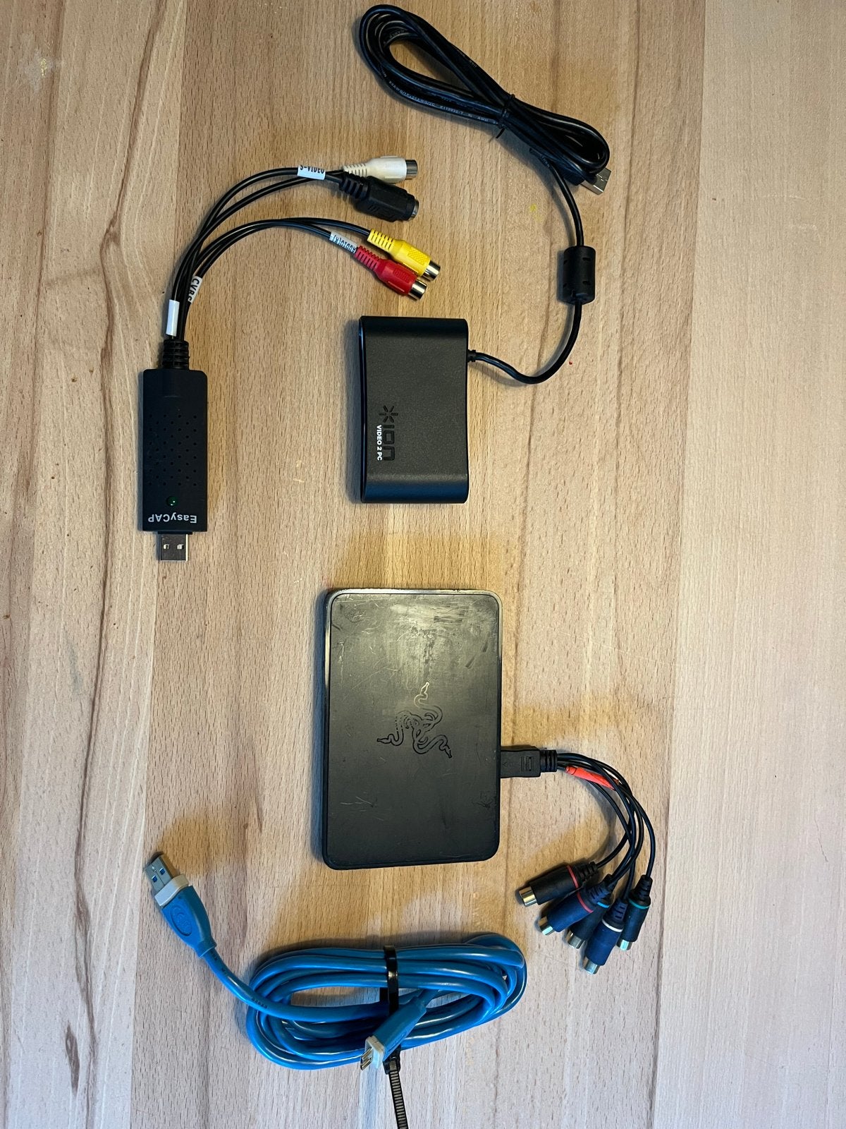 USB Video Capture Cards: Razer Ripsaw, ION, EasyCap, Ophalen of Verzenden, Gebruikt