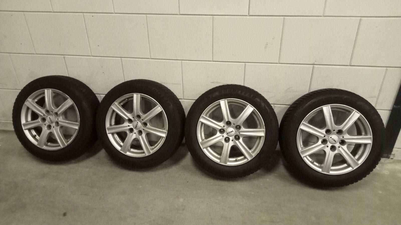 Rial lichtmetalen velgen 5x114.3, Ophalen, Gebruikt, Velg(en), 16 inch