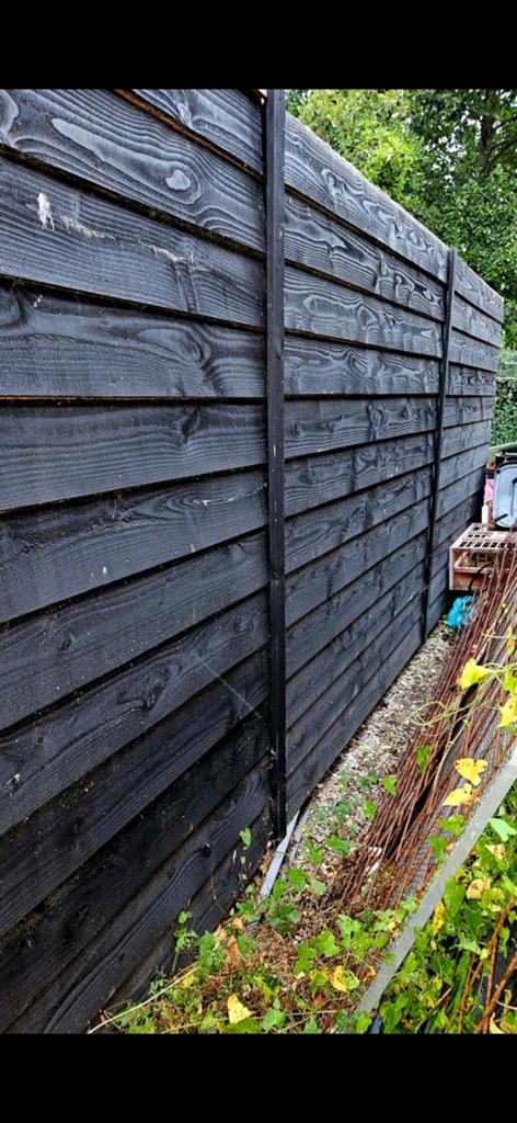 Kant en klare achterwand 6x2m, Tuin en Terras, Ophalen of Verzenden, Hout