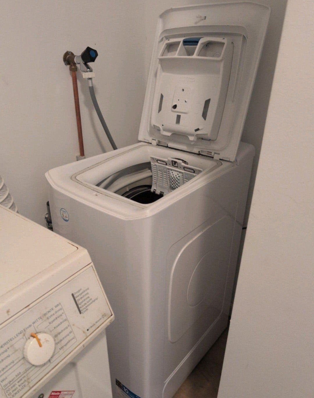 bovenlader wasmachine, Ophalen, Bovenlader, Wolwasprogramma, Zo goed als nieuw