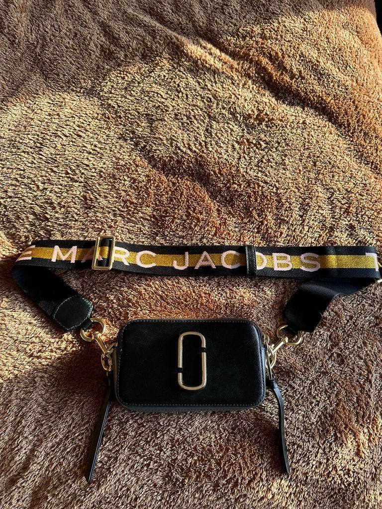 Marc Jacobs tas, Ophalen of Verzenden, Gebruikt, Zwart, Schoudertasje