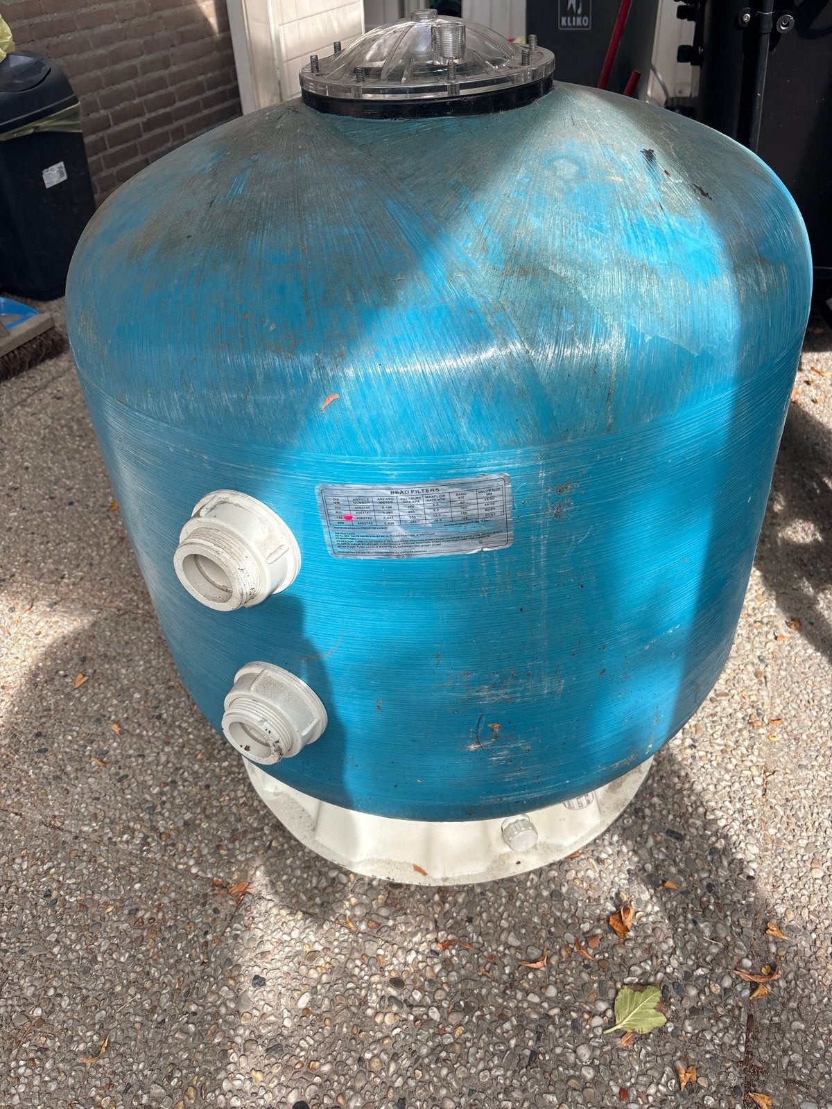 Bead Filter 750, Ophalen, Zo goed als nieuw, Filter