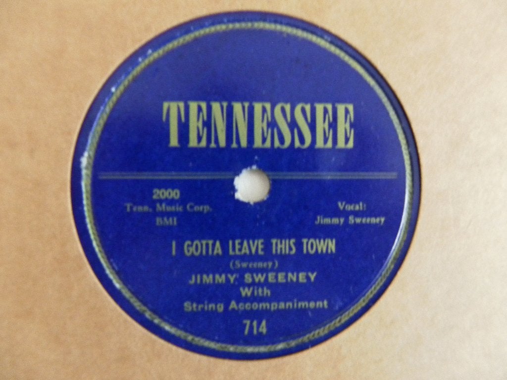 78 Toerenplaat Jimmy Sweeney - Boogie-Woogie Jockey, Cd's en Dvd's, Vinyl | R&B en Soul, Gebruikt, 10 inch, Ophalen of Verzenden