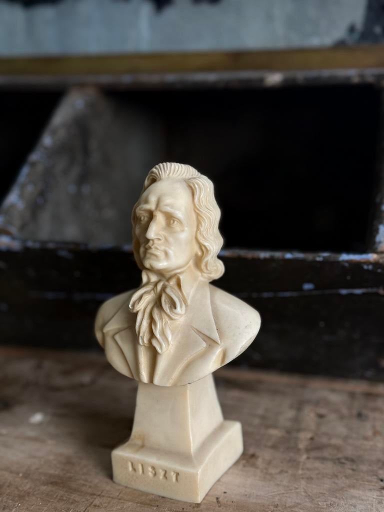 Buste (beeldje) van Frédéric Liszt  ✔️SALE, Ophalen of Verzenden