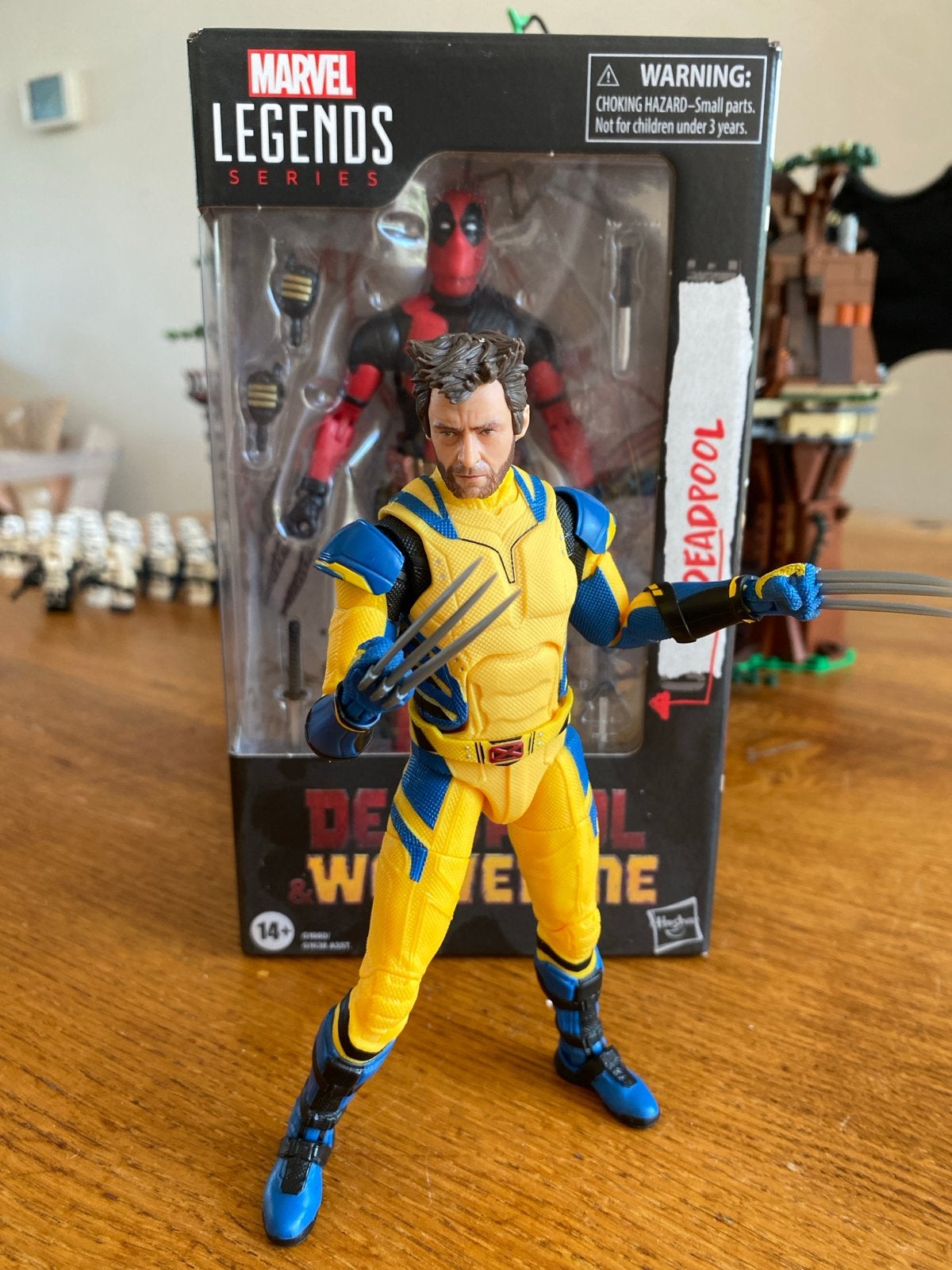 Marvel Legends Series Deadpool & Wolverine actiefiguren, Kinderen en Baby's, Speelgoed | Actiefiguren, Zo goed als nieuw, Ophalen of Verzenden
