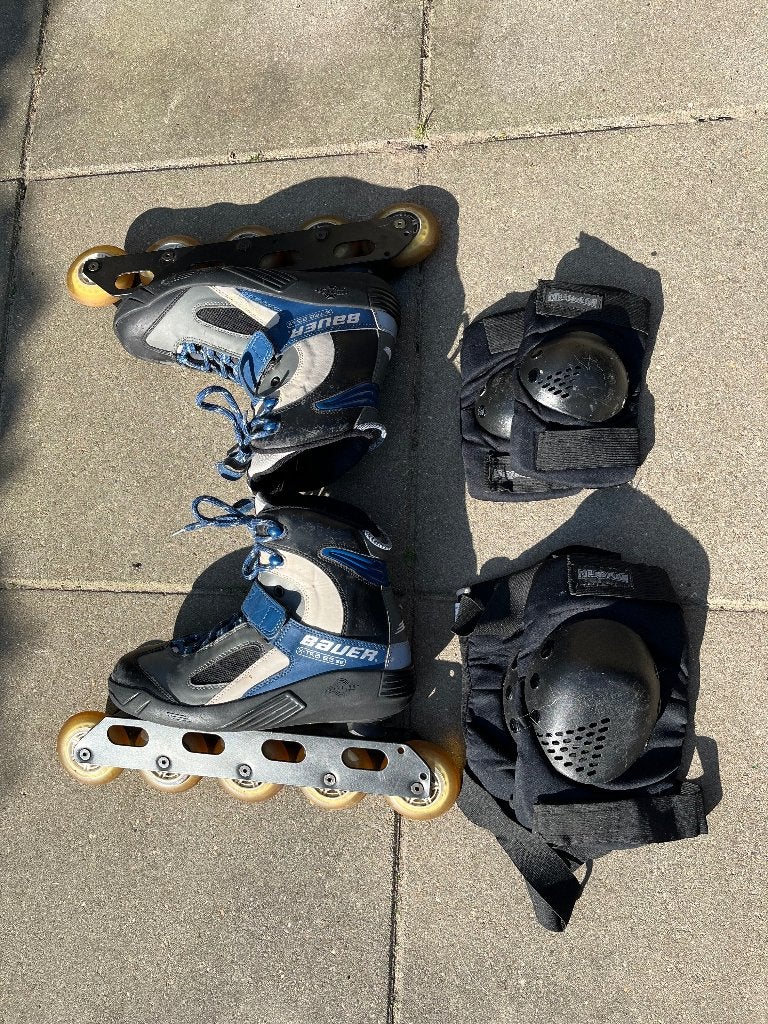 Skeelers/skates Bauer 44/45, Sport en Fitness, Skeelers, Ophalen, Bauer