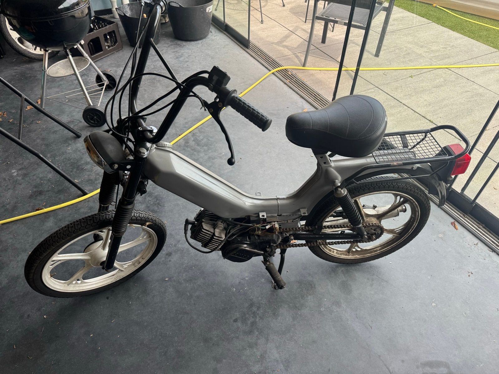 Tomos 65cc blauw kenteken, Fietsen en Brommers, Ophalen, Gebruikt, Tweetakt, Tomos