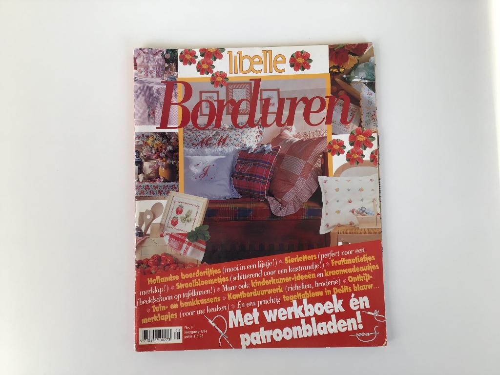 Borduren Libelle, Ophalen of Verzenden, Gebruikt, Handborduren, Patroon
