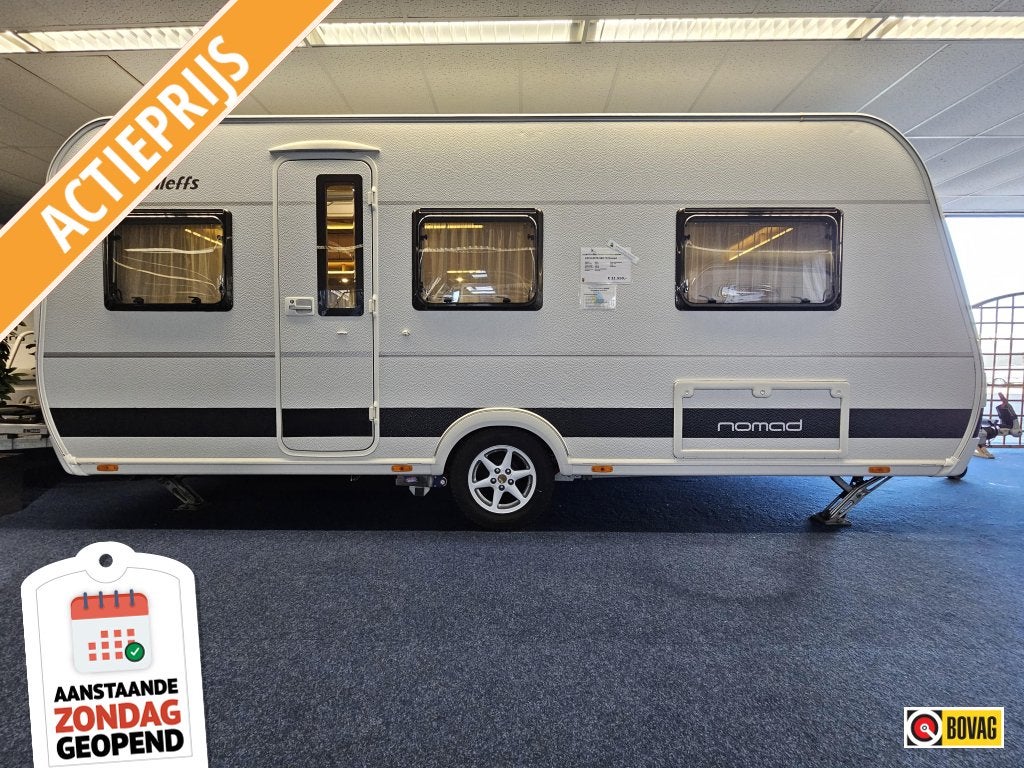 Dethleffs Nomad 500 FR MOVER/LUIFEL/FIETSENREK, Fietsenrek, Rondzit, Bedrijf, Overige typen