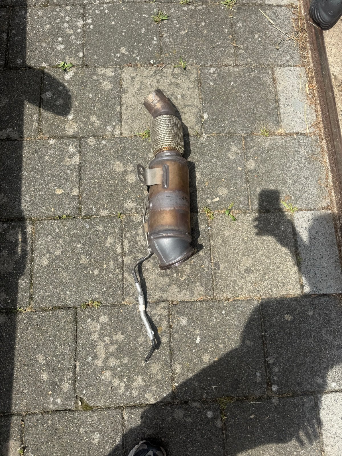 Downpipe BMW B58 Gen1 - Origineel onderdeel, Auto-onderdelen, Uitlaatsystemen, Ophalen of Verzenden, Gebruikt, BMW