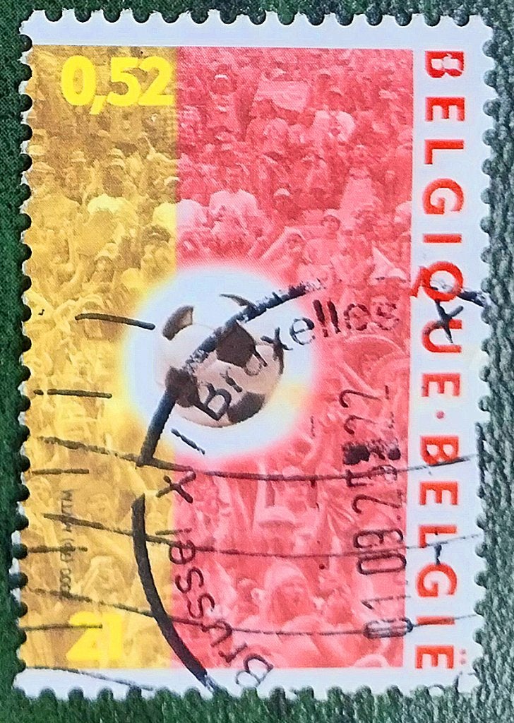 Oranje 9: EK 2000 - 4 (België), Verzenden, Na 1940, Gestempeld