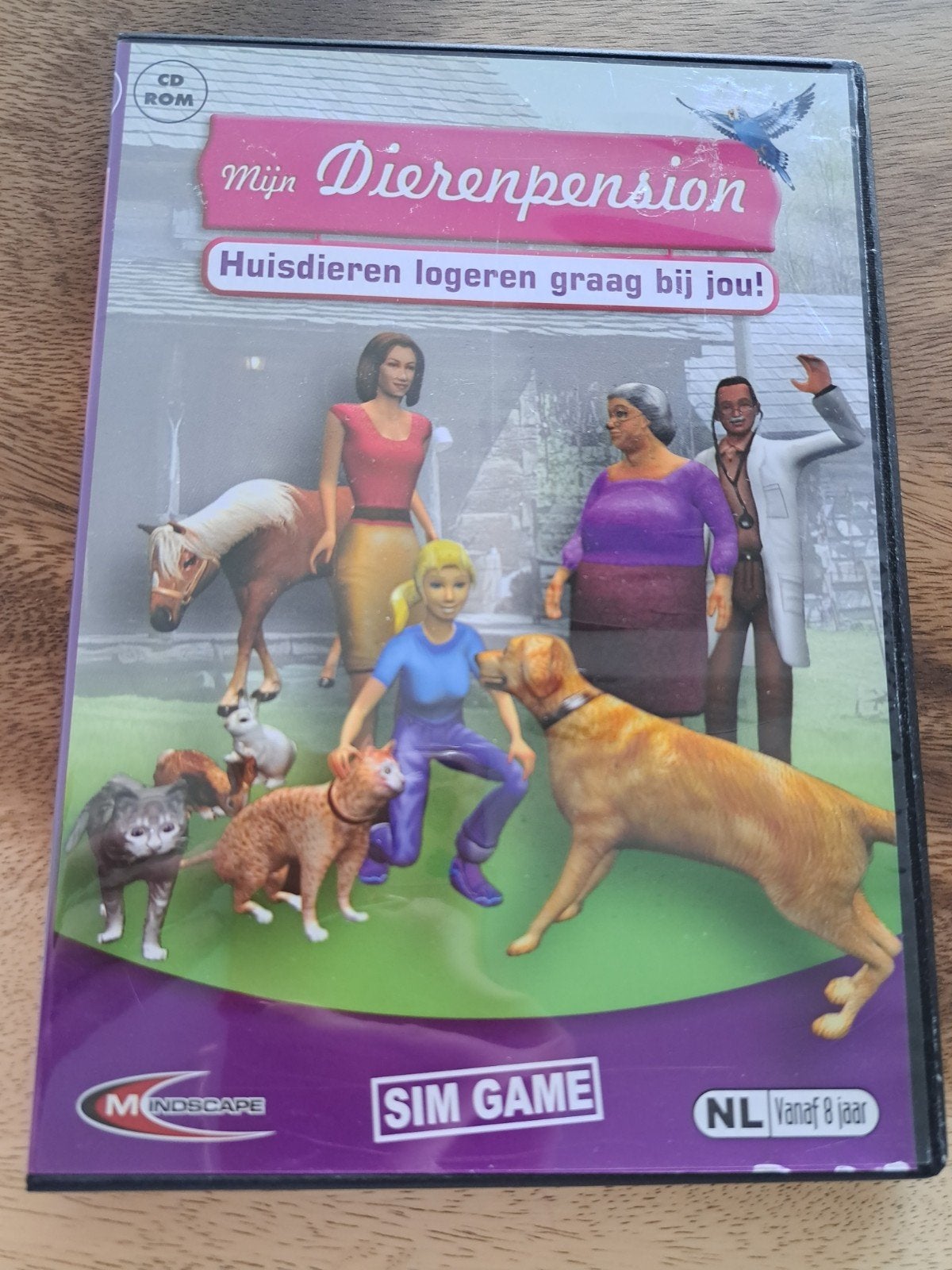 PC game Mijn Dierenpension computerspel cd-rom, 1 speler, Ophalen of Verzenden, Gebruikt, Vanaf 3 jaar