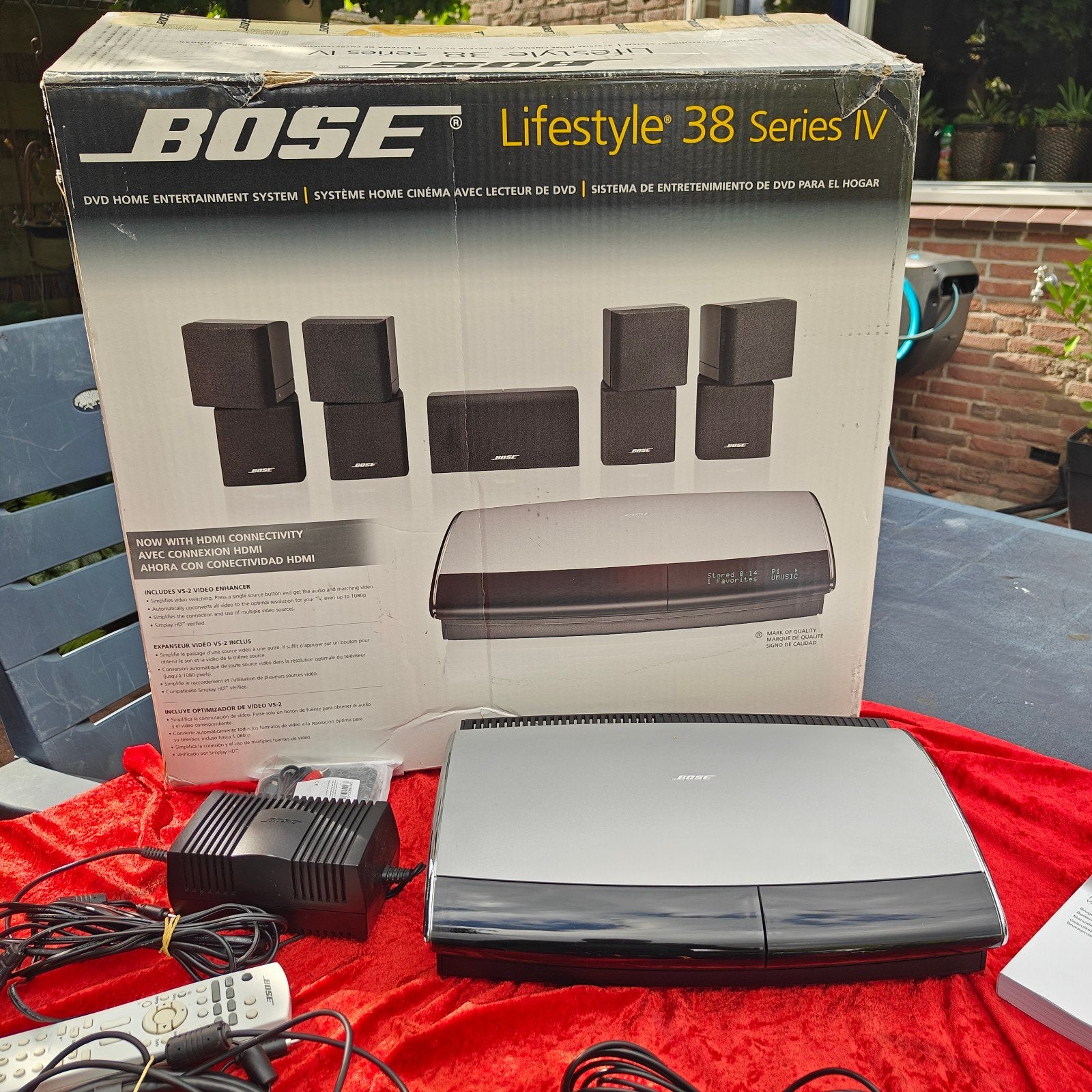 Bose lifestyle AV38 Media Center met hdm panneli, Ophalen of Verzenden, Zo goed als nieuw, Overige merken, Dvd-speler