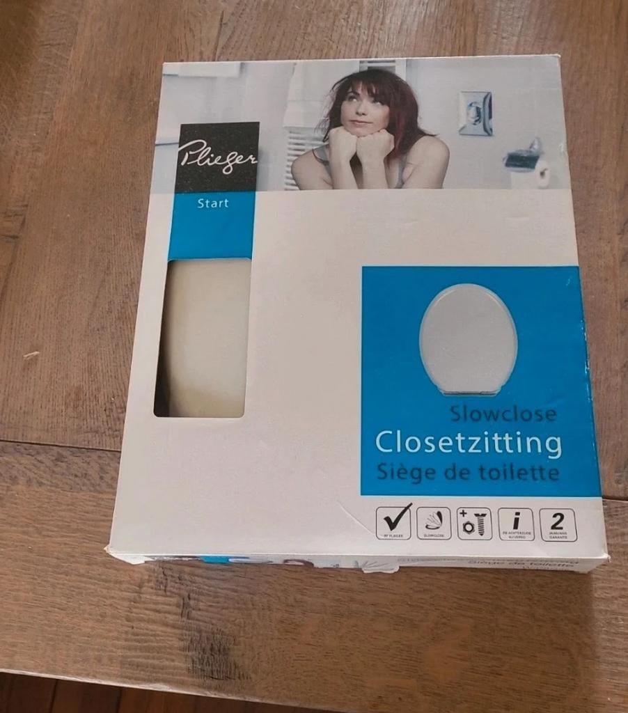 WC bril - Slowclose Closetzitting - Nieuw in doos, Ophalen of Verzenden, Nieuw, Toilet