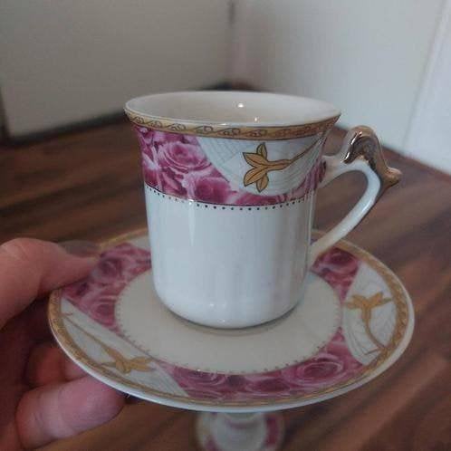 Bavaria Fine Porcelain- 5schotels+2Kopjes, Ophalen of Verzenden