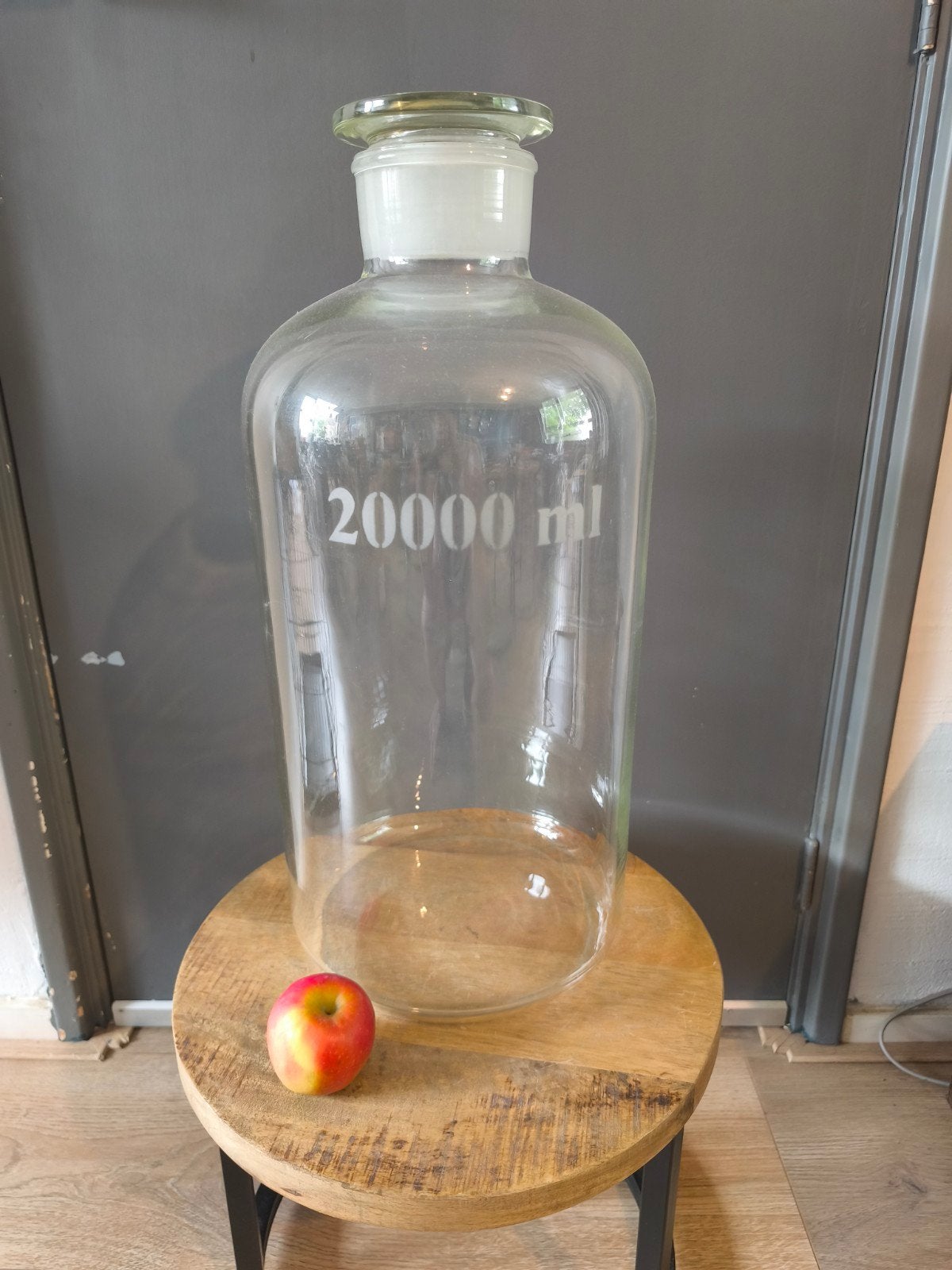Grote Vintage Industriële Apothekersfles 20L - 20000 ml, Ophalen