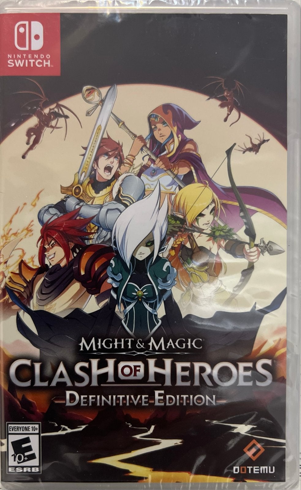 Might & Magic Clash of Heroes Definitive Ed. Switch geseald, 1 speler, Eén computer, Ophalen of Verzenden, Zo goed als nieuw