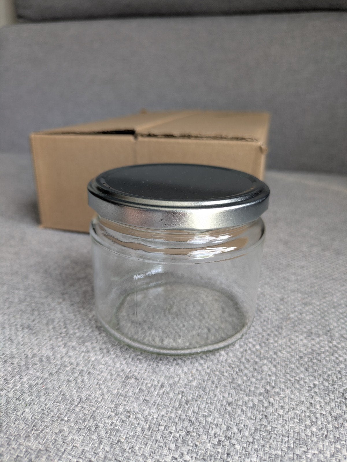 Set van 6x nieuwe glazen potjes 330 ml - voor jam/kruiden, Ophalen, Nieuw