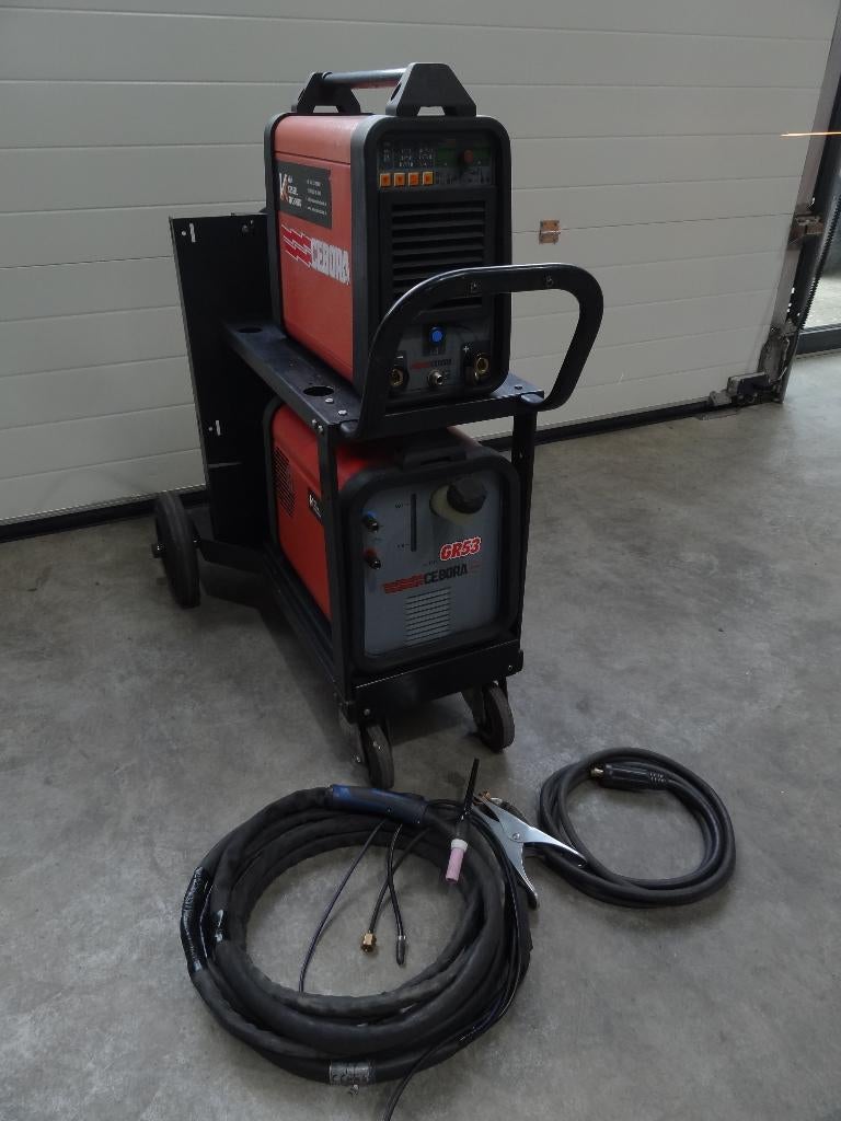 Tig lasapparaat Cebora Sound DC 2340/T Watergekoeld Puls, Doe-het-zelf en Verbouw, Gereedschap | Lasapparaten, Ophalen of Verzenden
