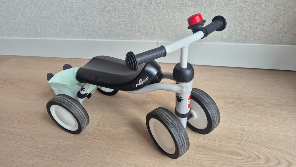 Puky Pukylino loopfiets met mandje, Ophalen of Verzenden, Zo goed als nieuw, Loopfiets