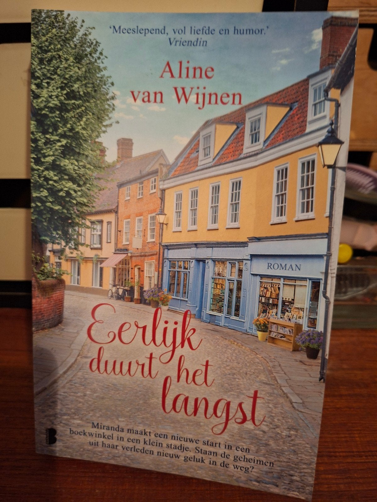 Eerlijk duurt t langst aline van wijnen roman, Verzenden, Zo goed als nieuw, Nederland