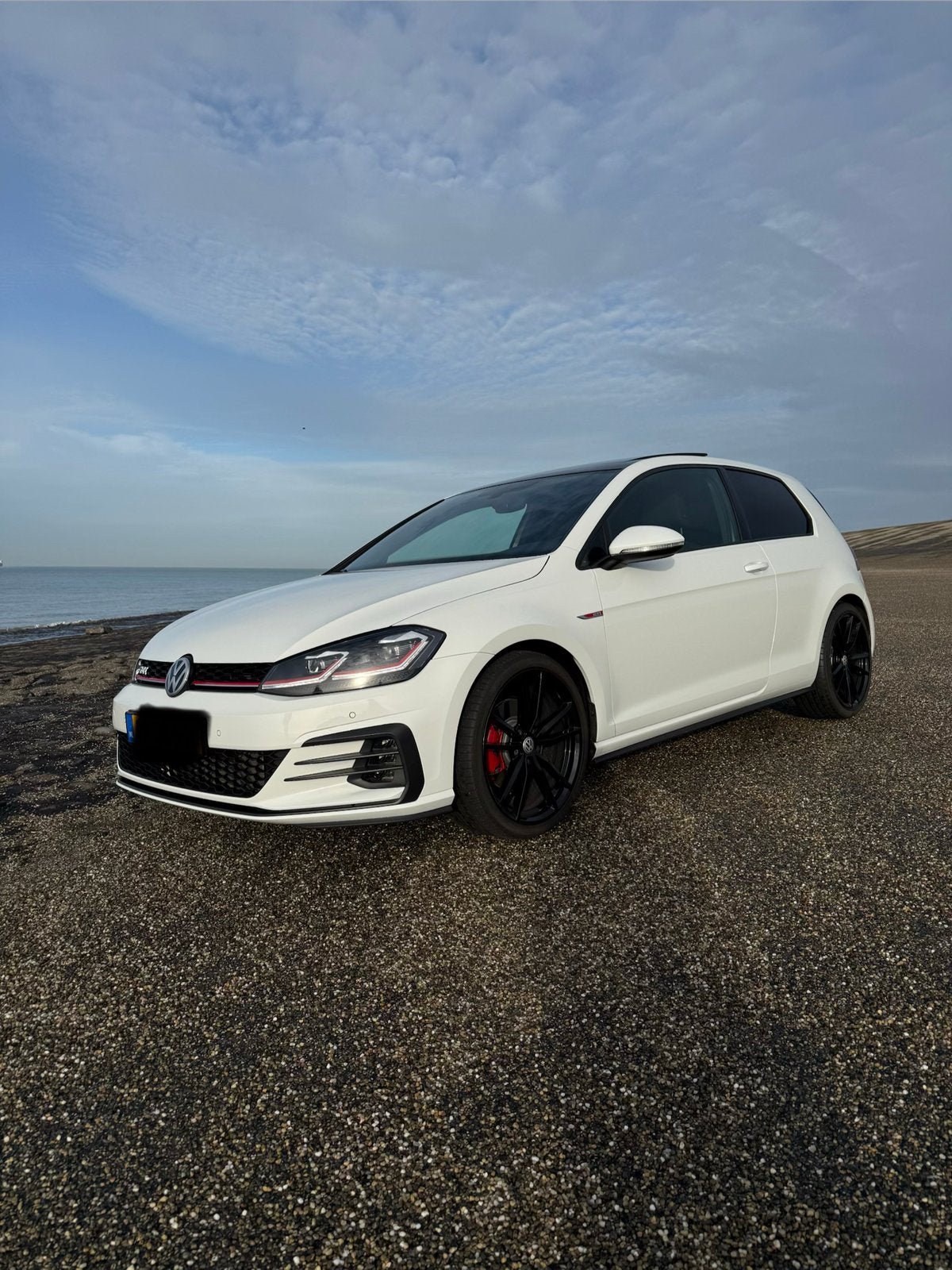 Golf GTI 7,5 2.0 TSI, Auto's, Volkswagen, Voorwielaandrijving, Stof, 4 cilinders, Wit