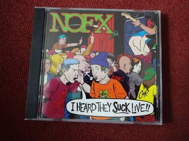 CD NOFX – I Heard They Suck Live!! , Punk, Cd's en Dvd's, Ophalen of Verzenden, Zo goed als nieuw, Punk Rock, Album