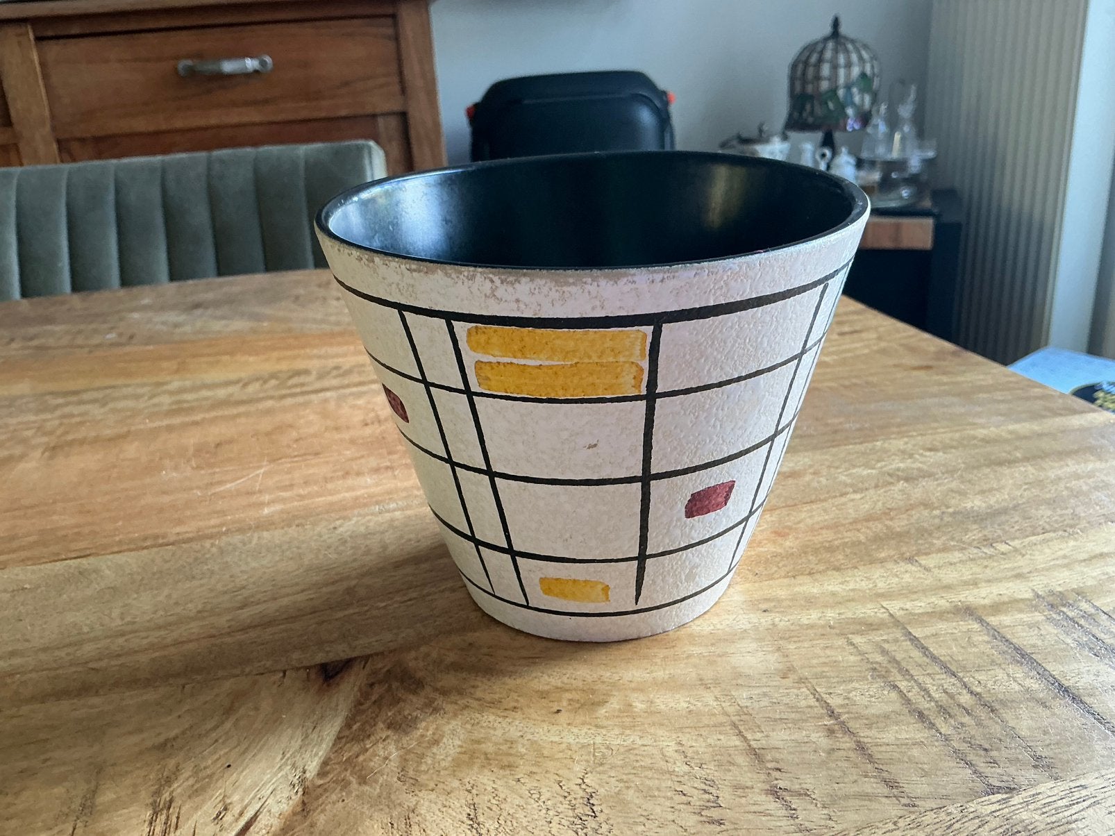 Vintage/Retro ADCO bloempot, Ophalen of Verzenden, Huis en Inrichting