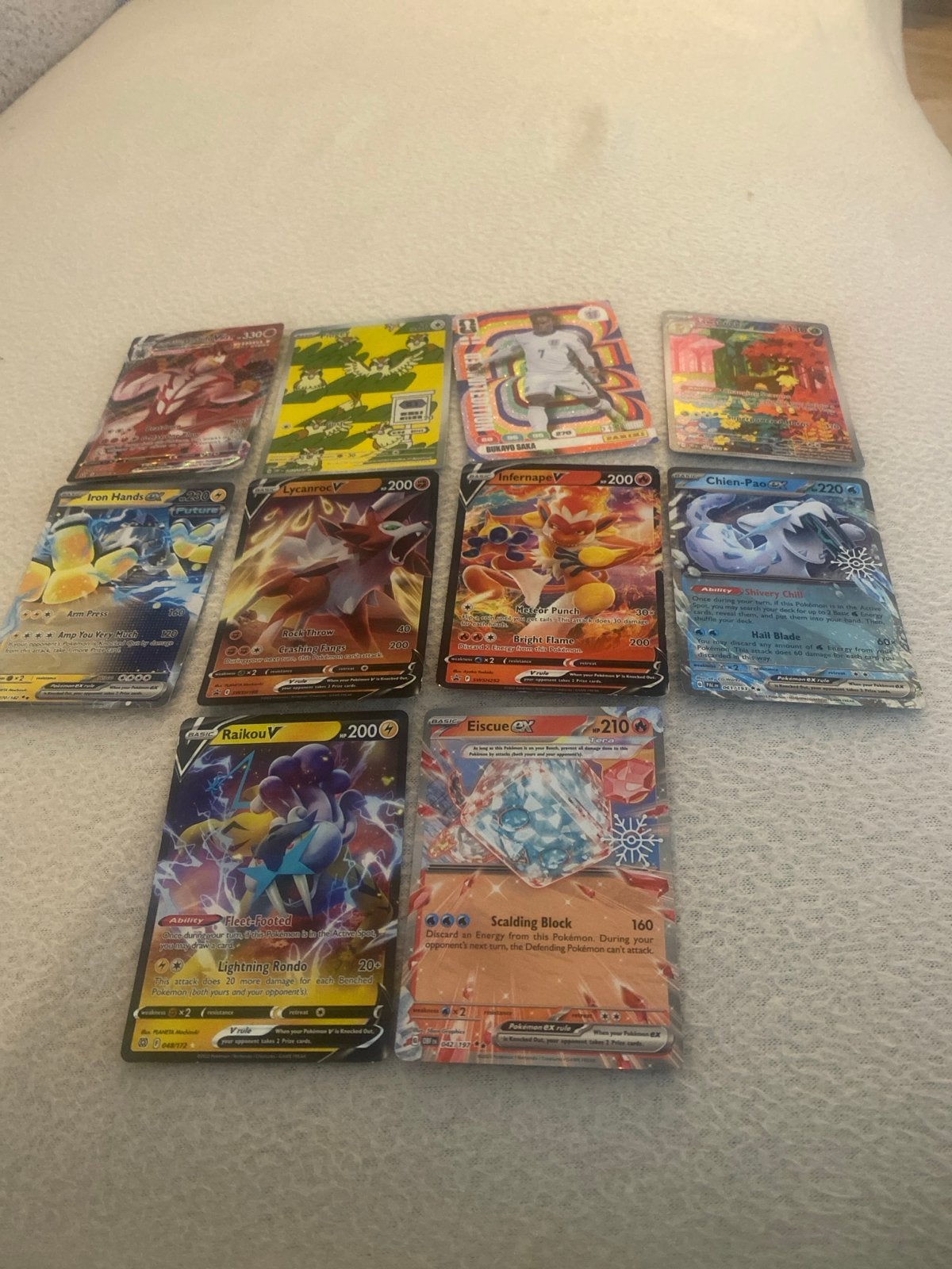 Pokémon kaarten V, VMAX, EX - Zeldzame collectie, Ophalen of Verzenden, Gebruikt, Meerdere kaarten