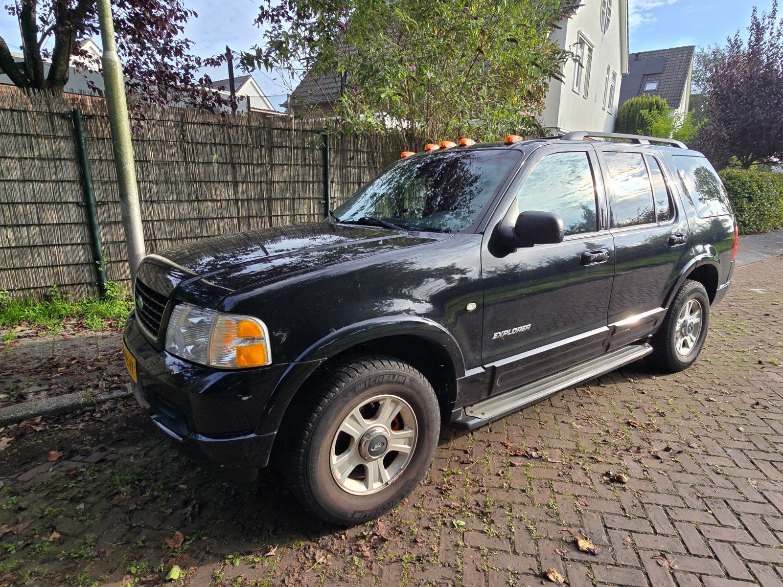 Ford Explorer 4.6 V8 Limited – 7 persoons – Leder – Trekhaak, Auto's, Zwart, Particulier, 2090 kg, Geïmporteerd