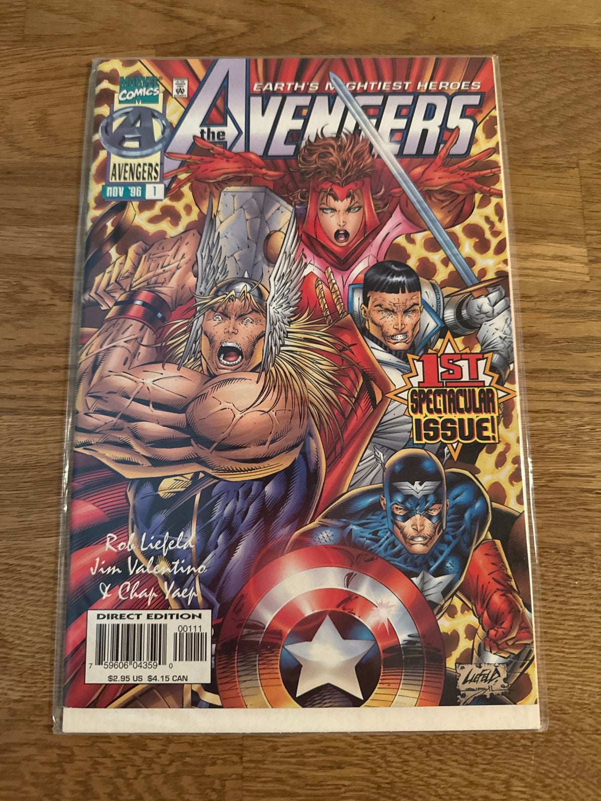 The Avengers #1 (Nov '96) - Marvel Comics, Eén comic, Ophalen of Verzenden, Zo goed als nieuw, Amerika