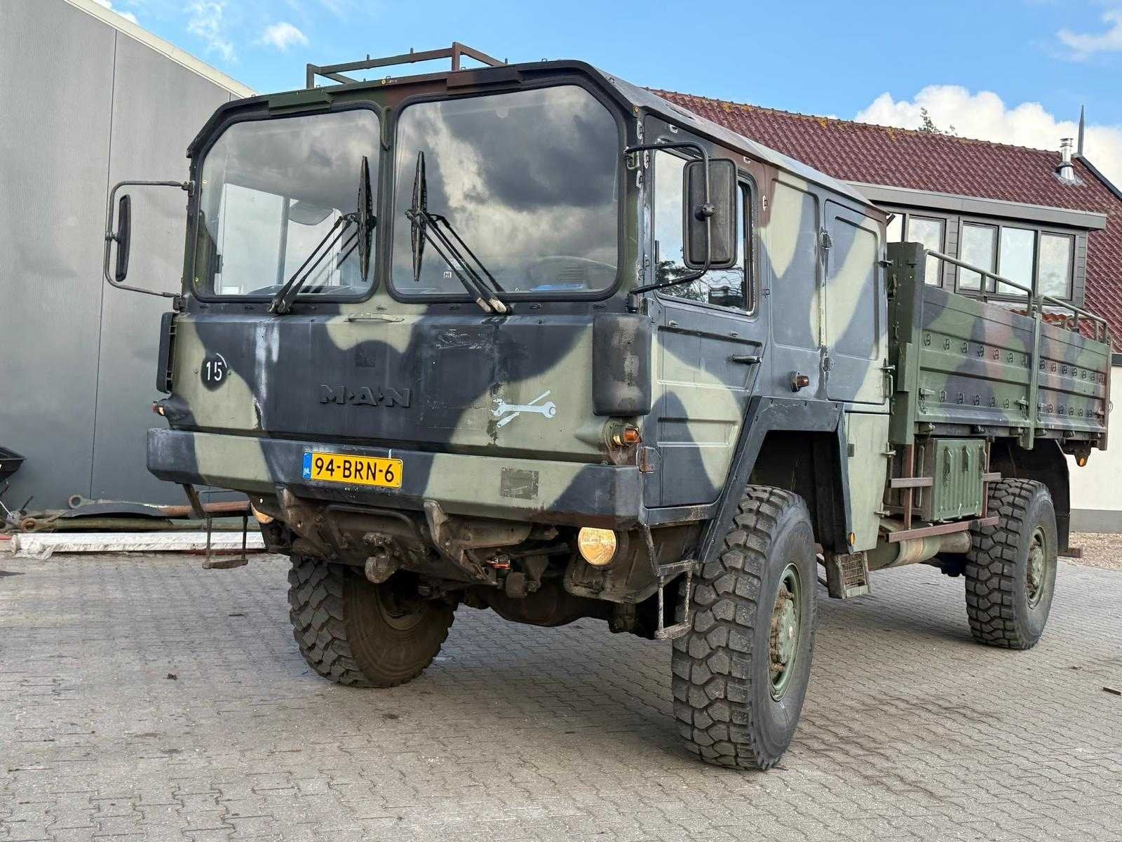 MAN - 1978 - Kat 4x4 - Vrachtwagen, Auto's, 14 km/l, Bedrijf, Geïmporteerd, Te koop