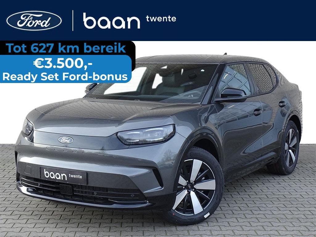Ford Capri Style Standard Range RWD 52 kWh | Voorraad |, Auto's, 12 maanden, 1814 kg, Leder en Stof, Nieuw
