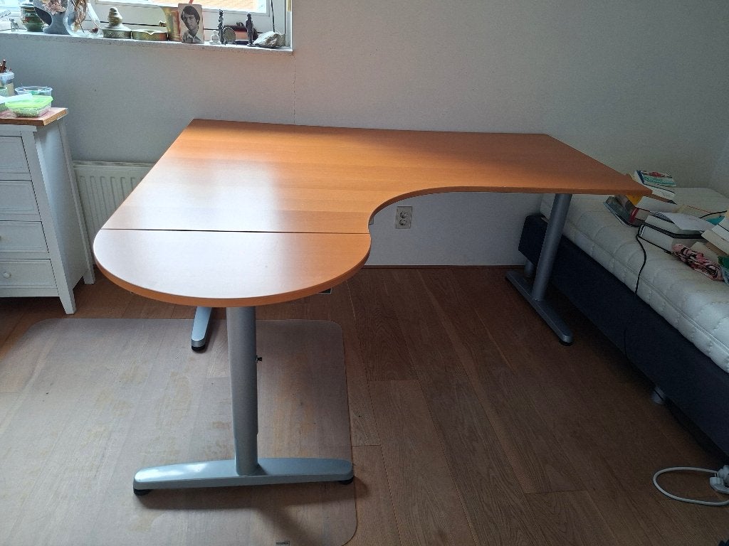 Bureau, Ophalen, Demontabel, 160 cm, Gebruikt