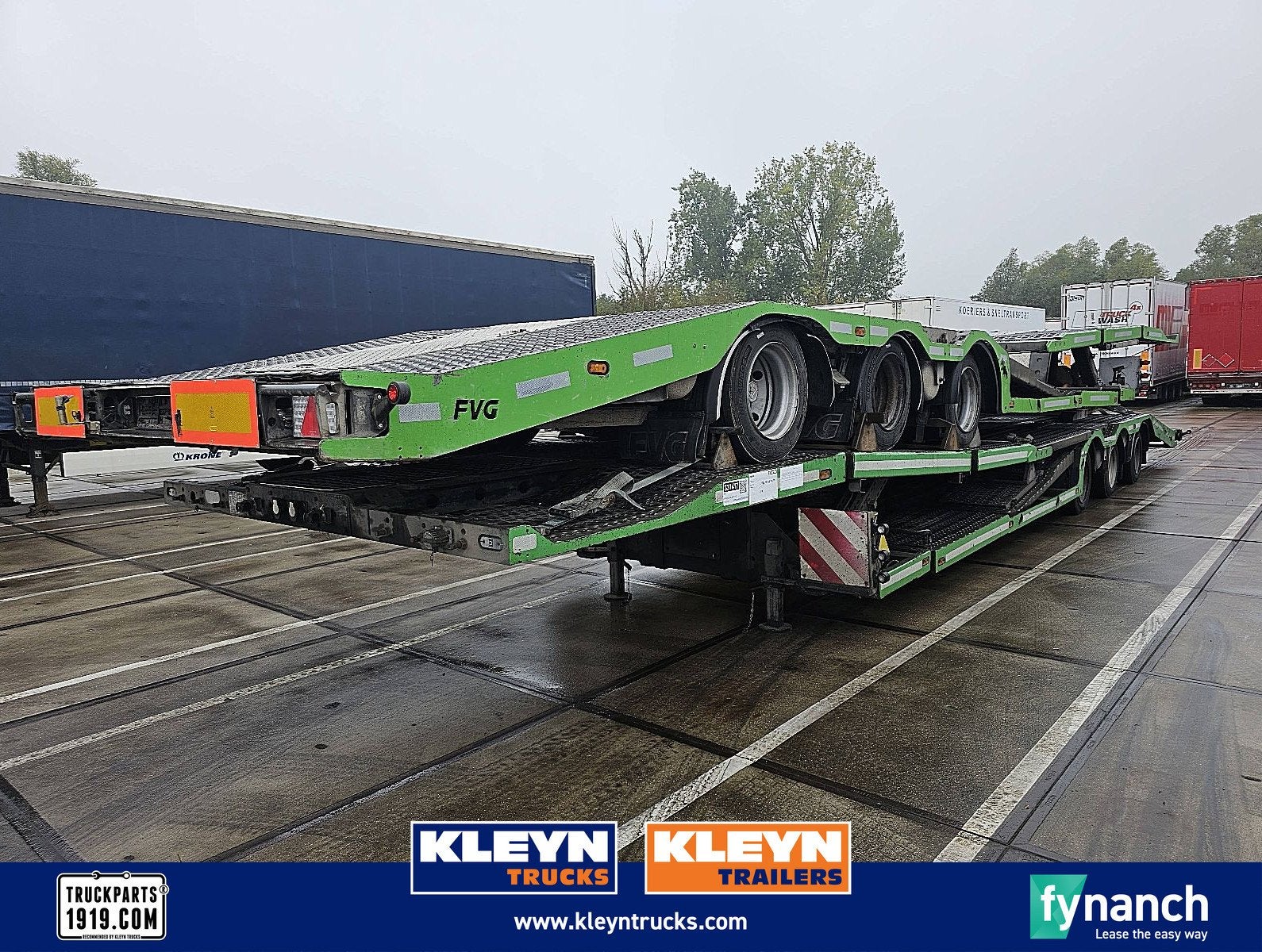 FVG FL TA-B1 EVO Truck Transport, telescopeerbaar, LKW Trans, Overige kleuren, Bedrijf, Aanhangers en Opleggers, Te koop