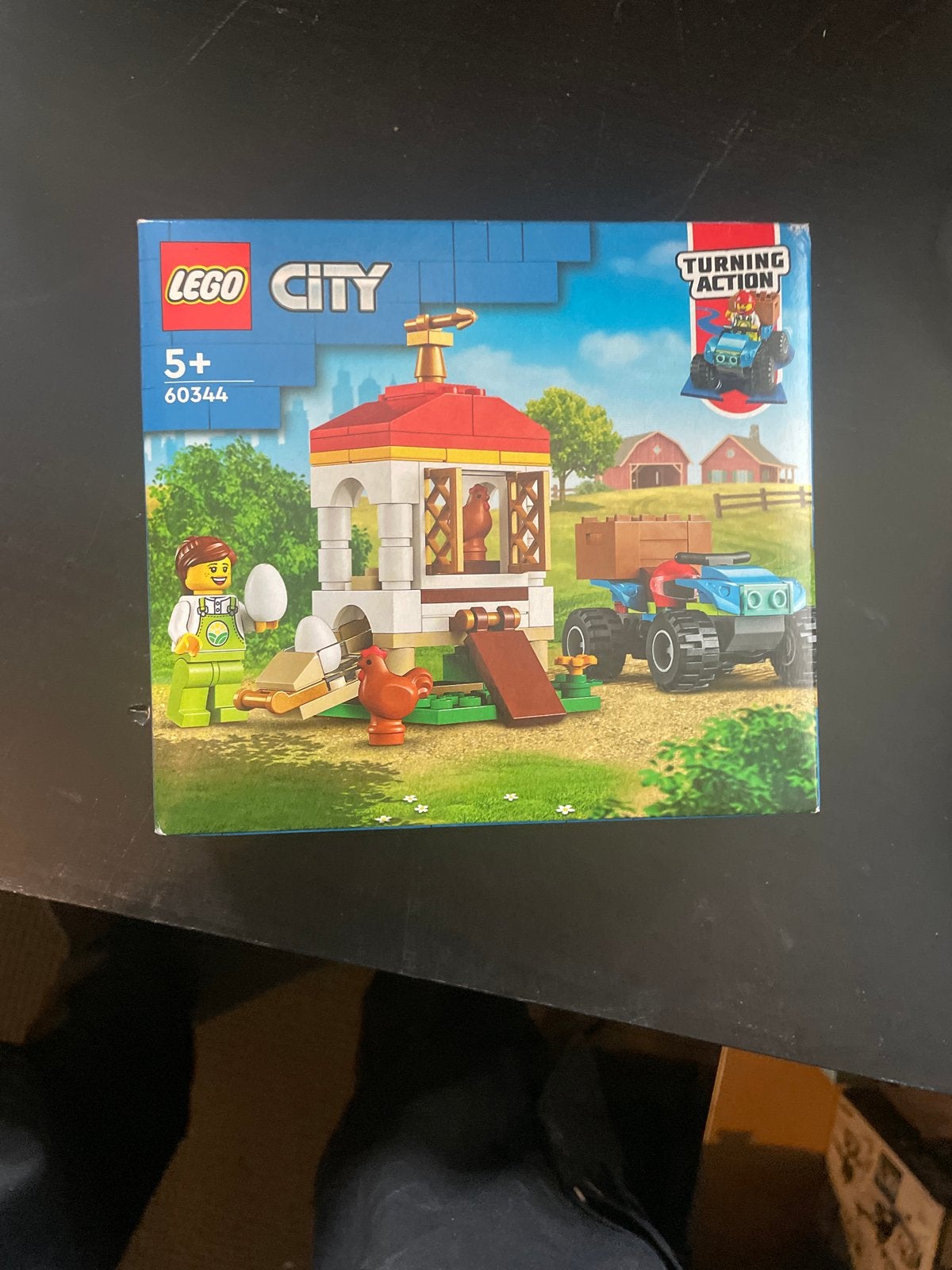LEGO City Kippenhok (60344) - Nieuw in doos, Ophalen of Verzenden, Nieuw, Overige merken
