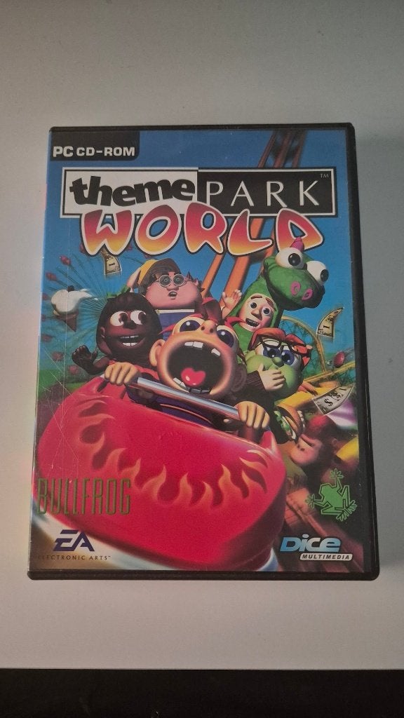 Theme Park World (PC CD-ROM) - EA Classics Retro Nostalgie!, Spelcomputers en Games, Games | Pc, 1 speler, Eén computer, Ophalen of Verzenden