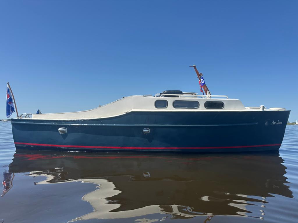Bakdekker 720, Damen Shipyards, Watersport en Boten, Motorboten en Motorjachten, Gebruikt, Diesel, 27 pk, 80 cm