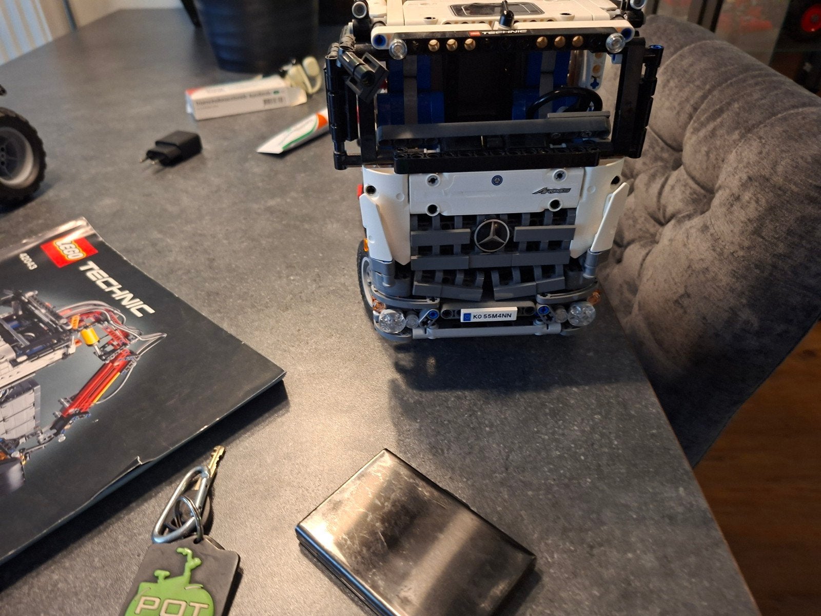 Lego Vrachtwagen, Ophalen