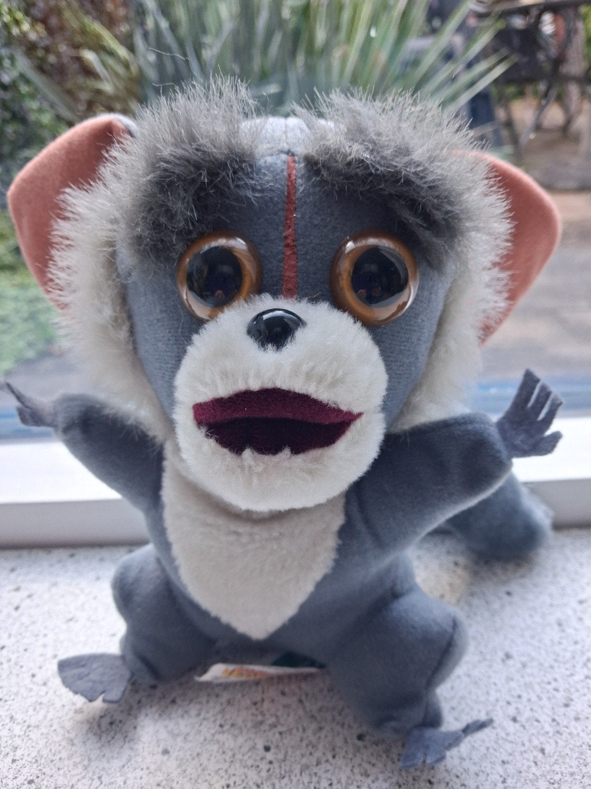 Spookdiertje Lemur van Madagascar uit 2005 Dreamworks, Disney, Overige typen, Grijs, Ophalen of Verzenden