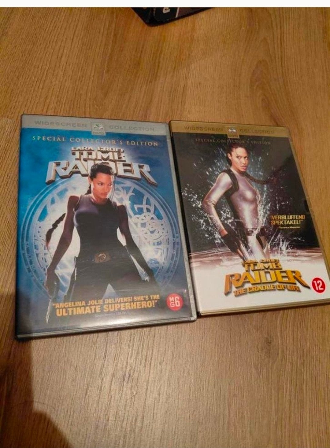 Tomb Raider 1 en 2 op dvd. Angelina Jolie., Vanaf 12 jaar, Ophalen of Verzenden, Gebruikt