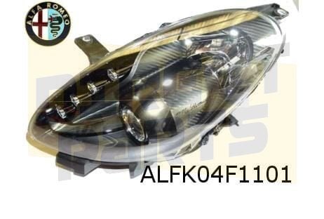 Alfa Romeo Giulietta koplamp Links (Carbon) Origineel  50538, -, Verzenden, -, Nieuw